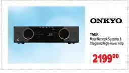 2001 Audio Video Y50B Muse Network Streamer & Integrated High-Power Amp offer
