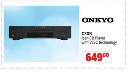 2001 Audio Video C30B Icon CD Player with VLSC technology offer
