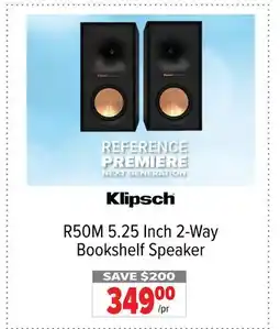 2001 Audio Video R50M 5.25 Inch 2-Way Bookshelf Speaker offer