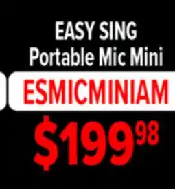 2001 Audio Video JBL EASY SING Portable Mic Mini offer