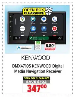 2001 Audio Video DMX4710S KENWOOD Digital Media Navigation Receiver offer