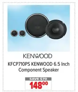 2001 Audio Video KFCP710PS KENWOOD 6.5 Inch Component Speaker offer
