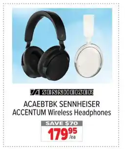 2001 Audio Video ACAEBTBK SENNHEISER ACCENTUM Wireless Headphones offer