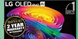2001 Audio Video LG 65 OLED evo AI offer
