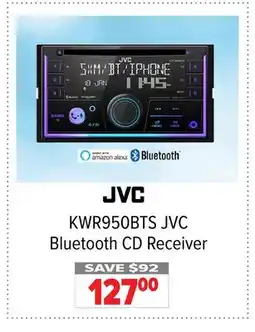 2001 Audio Video KWR950BTS JVC Bluetooth CD Receiver offer