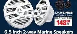 2001 Audio Video KFC1653MW/B 6.5 Inch 2-way Marine Speakers offer