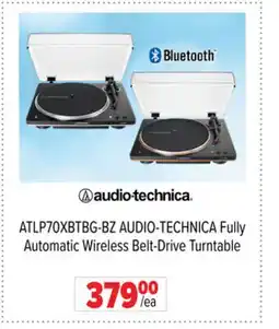 2001 Audio Video ATLP70XBTBG-BZ AUDIO-TECHNICA Fully Automatic Wireless Belt-Drive Turntable offer