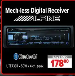 2001 Audio Video ALPINE Mech-less Digital Receiver offer