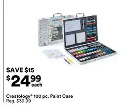 Michaels Creatology 100 pc. Paint Case offer