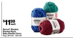 Michaels Bernat Blanket, Blanket Big & Baby Blanket Yarns offer