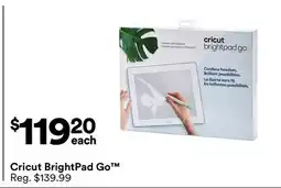 Michaels Cricut BrightPad Go offer