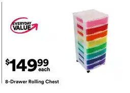 Michaels 8-Drawer Rolling Chest offer
