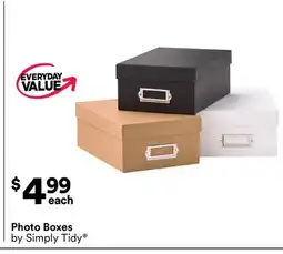 Michaels Photo Boxes offer