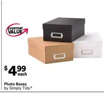 Michaels Photo Boxes offer