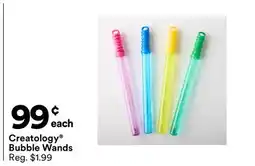 Michaels Creatology Bubble Wands offer