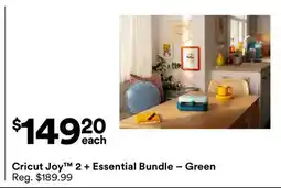 Michaels Cricut Joy 2 + Essential Bundle – Green offer
