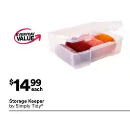 Michaels Storage Keeper by Simply Tidy offer