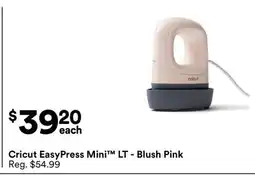 Michaels Cricut EasyPress Mini LT - Blush Pink offer