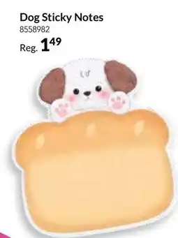 Party City Dog Sticky Notes offer