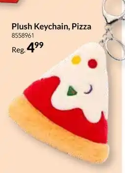 Party City Plush Keychain, Pizza offer
