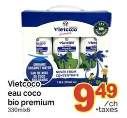 T&T Supermarket VIETCOCO EAU COCO BIO PREMIUM offer