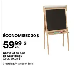 Michaels Chevalet en bois de Creatology offer