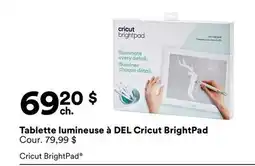 Michaels Tablette lumineuse à DEL Cricut BrightPad offer