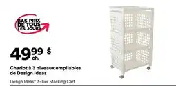 Michaels Chariot à 3 niveaux empilables de Design Ideas offer