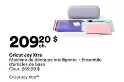 Michaels Cricut Joy Xtra Machine de découpe intelligente + Ensemble d'articles de base offer