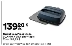 Michaels Cricut EasyPress SE de 30,4 cm x 25,4 cm + tapis offer