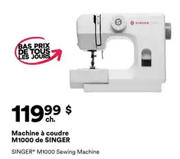 Michaels Machine à coudre M1000 de SINGER offer