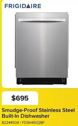 Leon's FRIGIDAIRE Smudge-Proof Stainless Steel Built-In Dishwasher offer