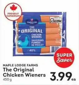 IGA Maple Lodge Farms The Original Chicken Wieners offer