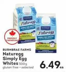 IGA Burnbrae Farms Naturegg Simply Egg Whites offer