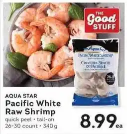 IGA Aqua Star Pacific White Raw Shrimp offer