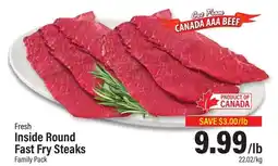Commisso's Fresh Foods Inside Round Fast Fry Steaks offer
