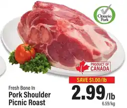 Commisso's Fresh Foods Pork Shoulder Picnic Roast offer