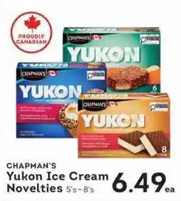IGA Chapman's Yukon Ice Cream Novelties offer