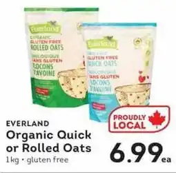 IGA Everland Organic Quick or Rolled Oats offer
