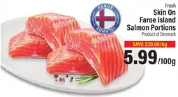 Commisso's Fresh Foods Skin On Faroe Island Salmon Portions offer