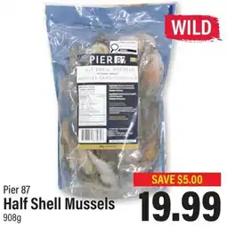Commisso's Fresh Foods Pier 87 Half Shell Mussels offer