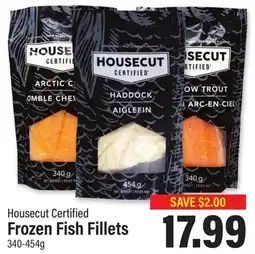 Commisso's Fresh Foods Housecut Certified Frozen Fish Fillets offer
