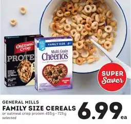 IGA General mills family size cereals offer
