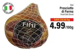 Commisso's Fresh Foods Fini Prosciutto di Parma offer
