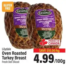 Commisso's Fresh Foods Lilydale Oven Roasted Turkey Breast offer