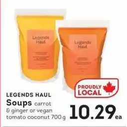 IGA Legends Haul Soups offer