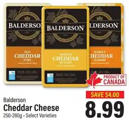 Commisso's Fresh Foods Balderson Cheddar Cheese offer