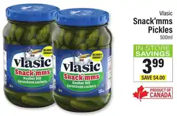 Commisso's Fresh Foods Vlasic Snack'mms Pickles offer