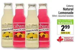 Commisso's Fresh Foods Cabana Natural Lemonade offer