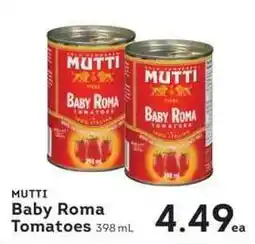 IGA Mutti Baby Roma Tomatoes offer